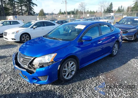 2013 Nissan Sentra Sr from USA, damaged, VIN 3N1AB7AP4DL675462